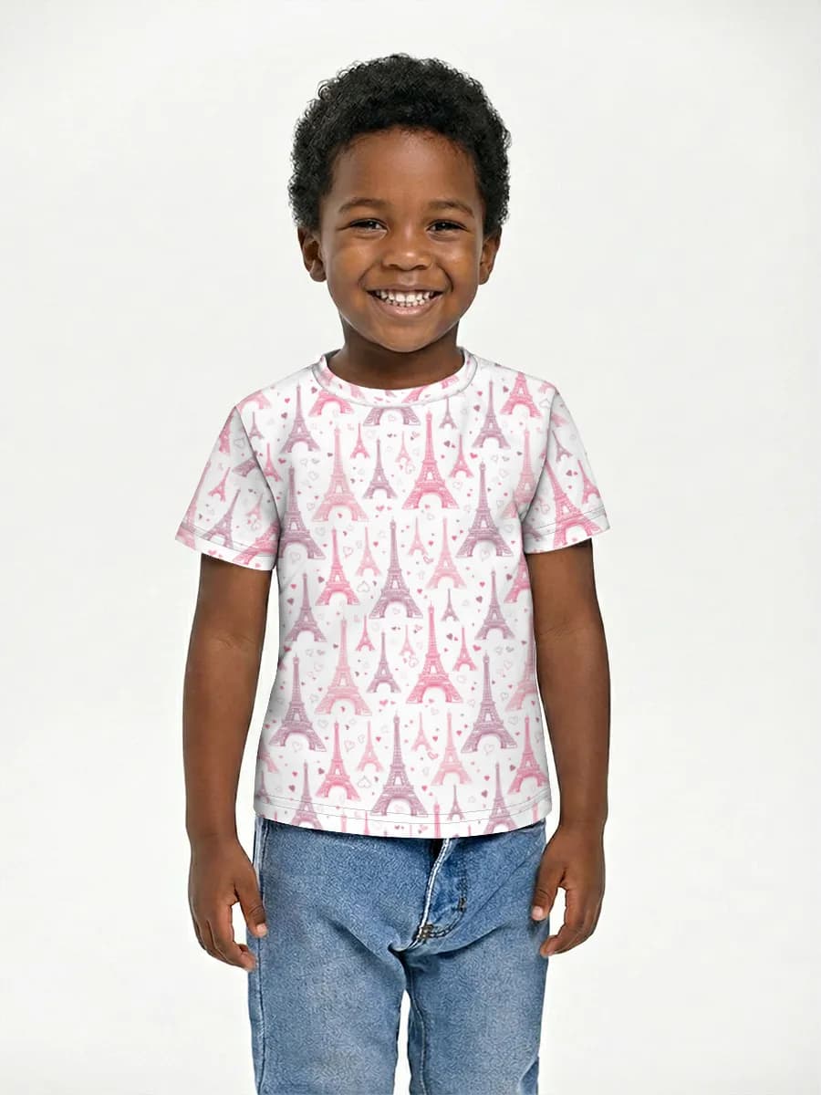Children's cotton T-shirt (for boys. Copy)