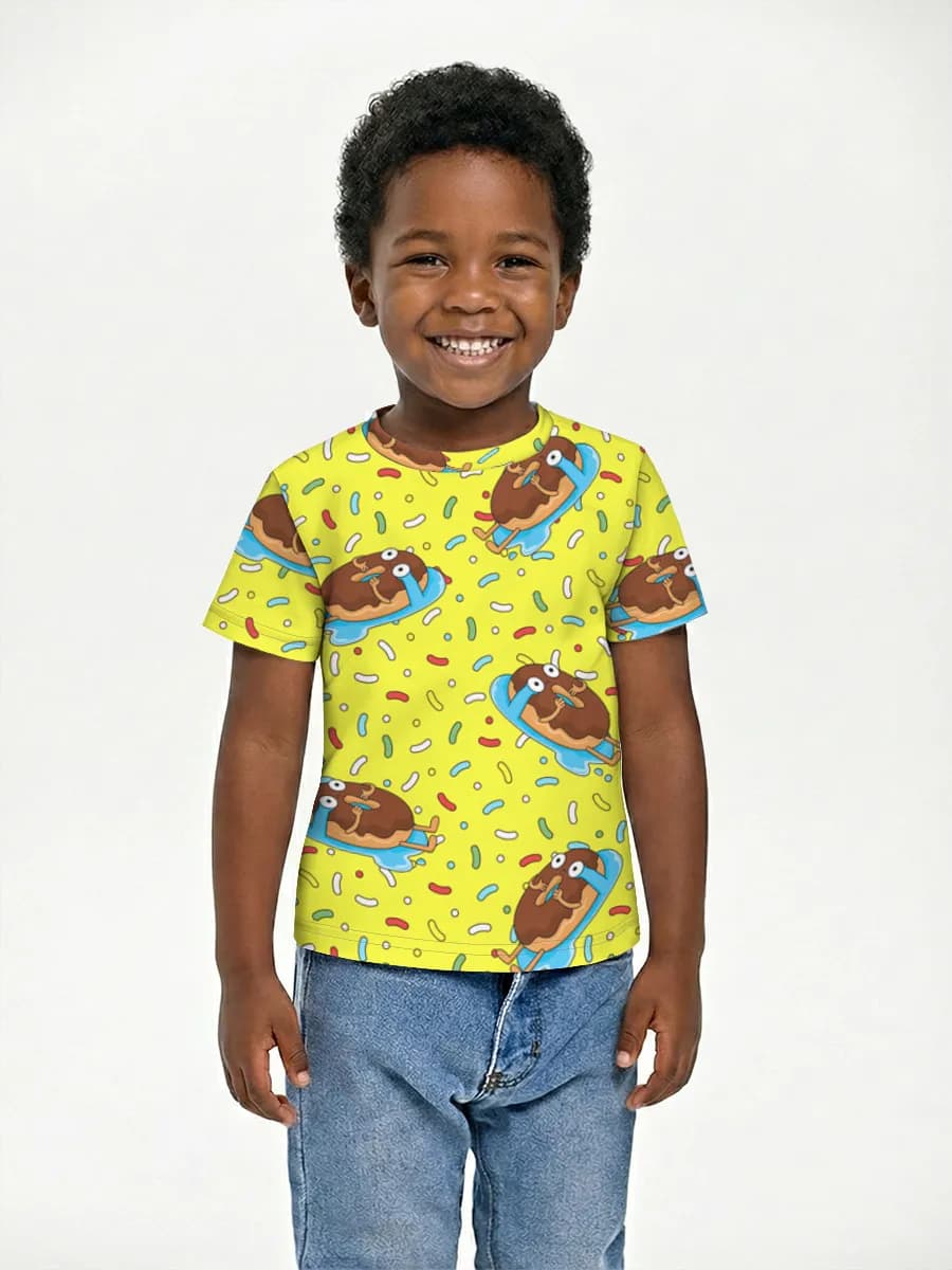 Children's cotton T-shirt (for boys. Copy)