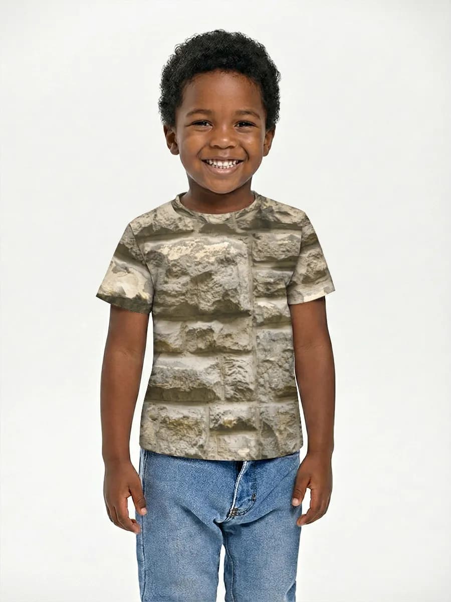 Children's cotton T-shirt (for boys. Copy)