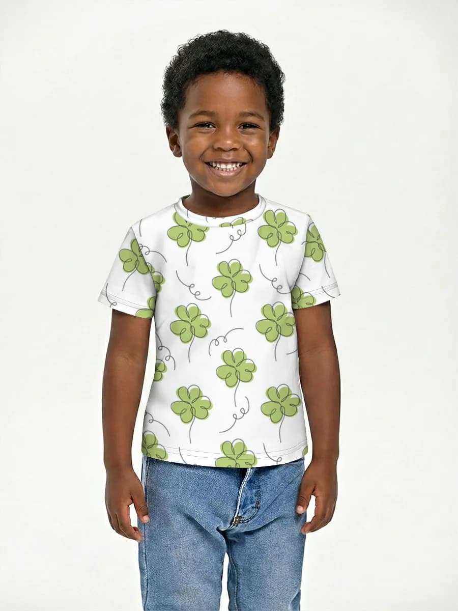 Children's cotton T-shirt (for boys. Copy)