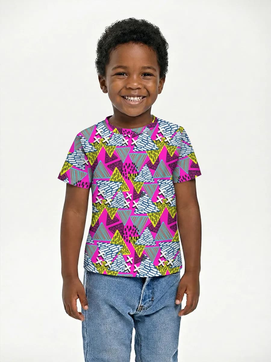 Children's cotton T-shirt (for boys. Copy)