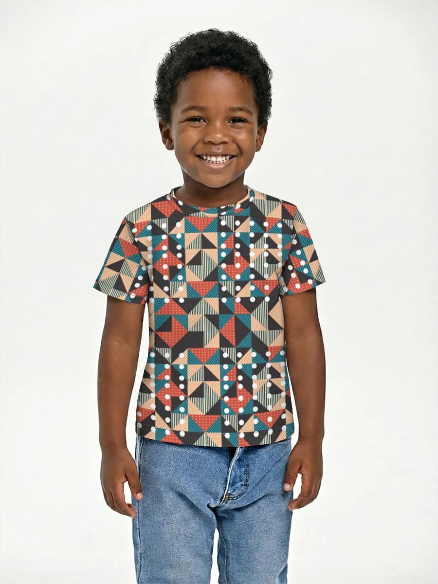 Children's cotton T-shirt (for boys. Copy)