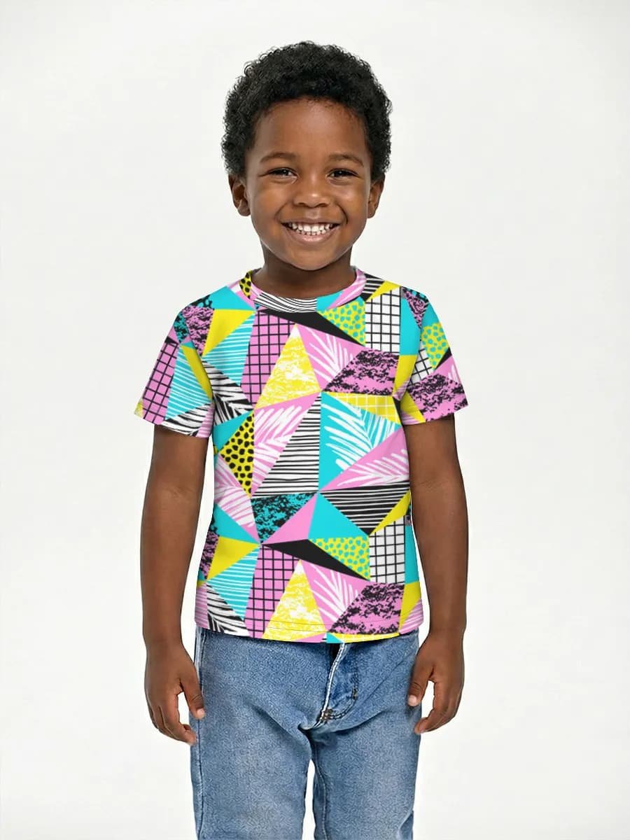 Children's cotton T-shirt (for boys. Copy)