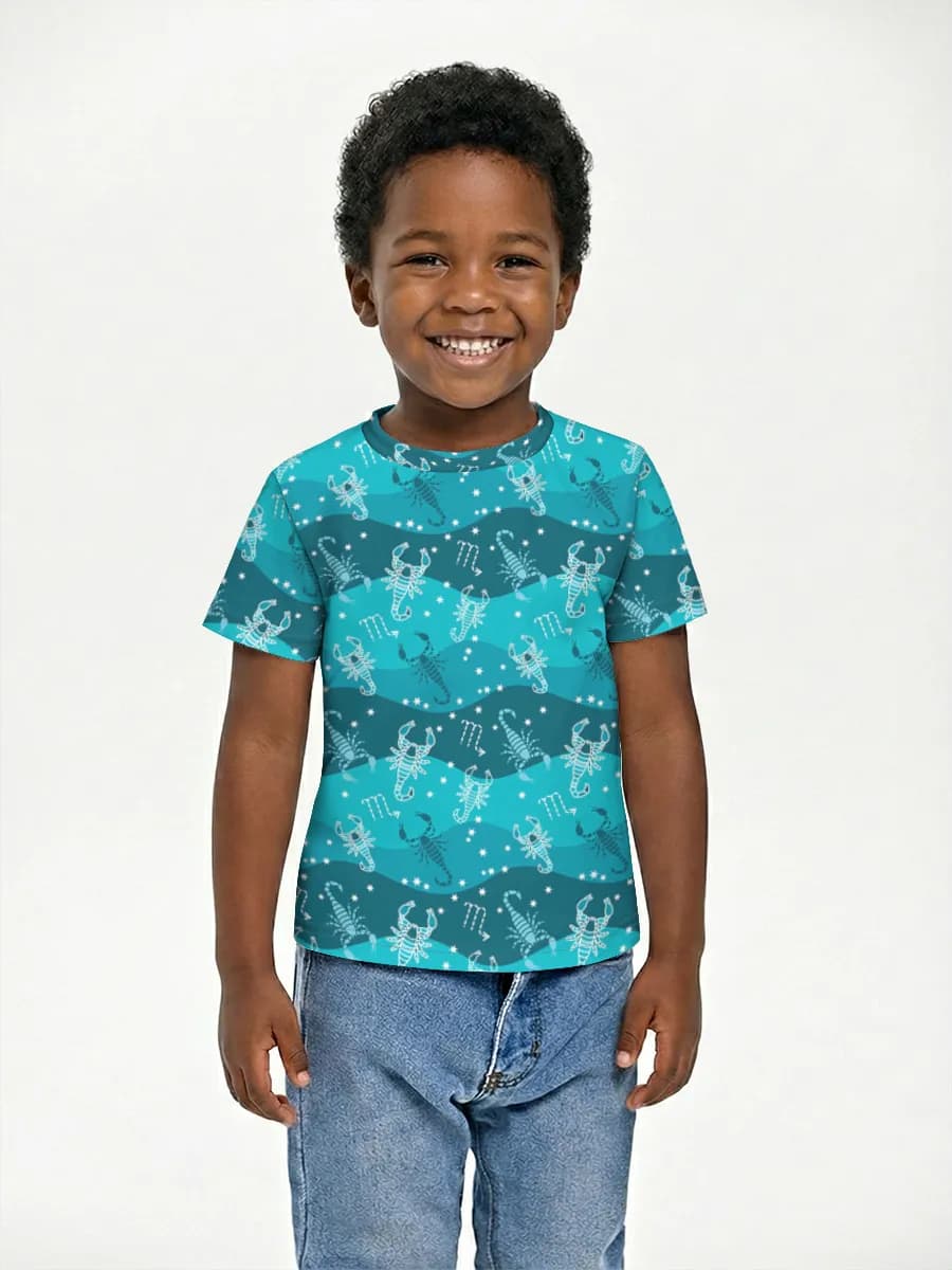 Children's cotton T-shirt (for boys. Copy)