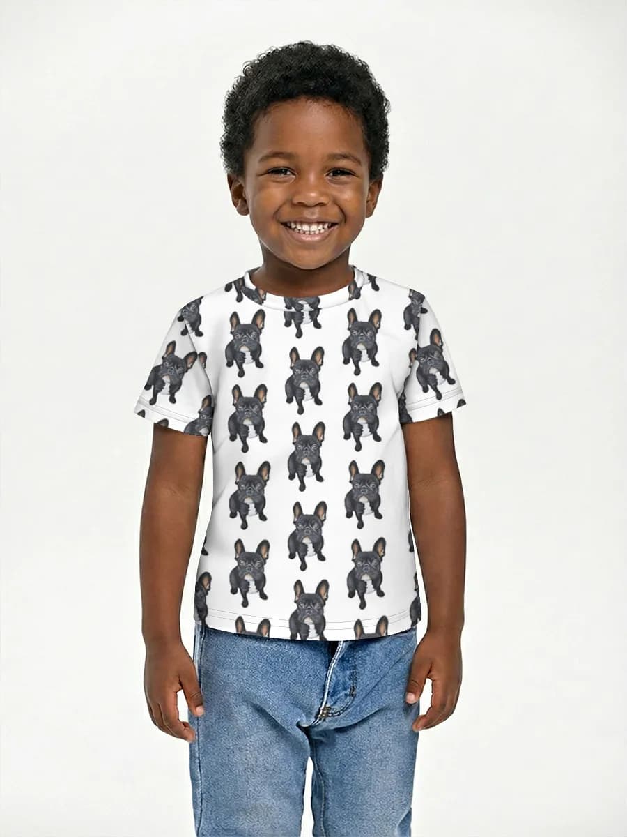 Children's cotton T-shirt (for boys. Copy)