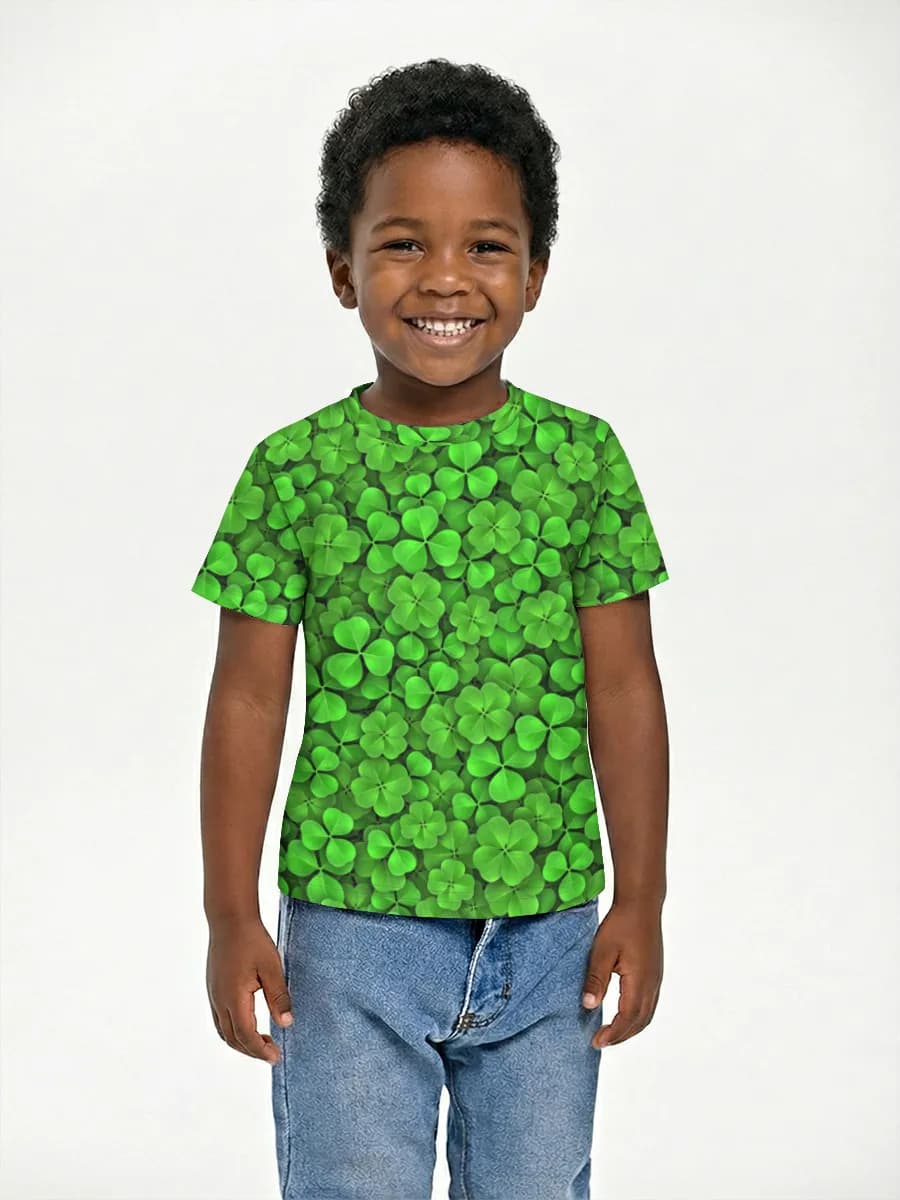 Children's cotton T-shirt (for boys. Copy)