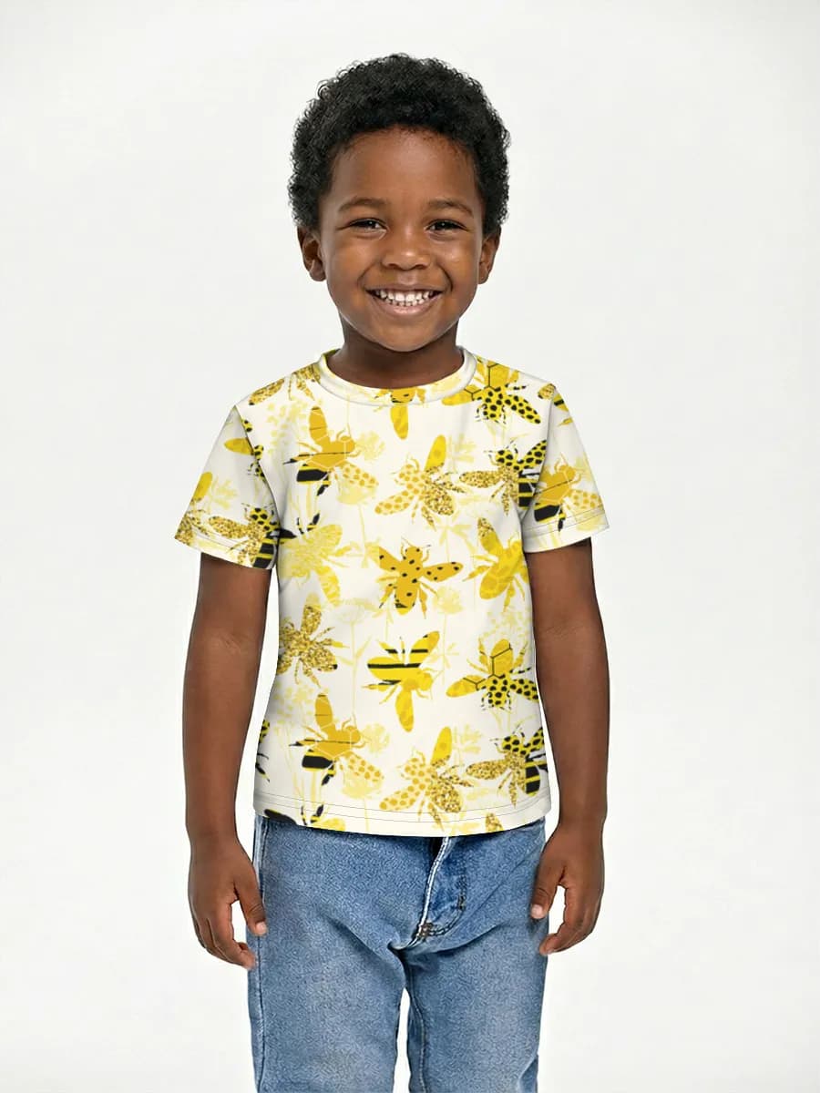 Children's cotton T-shirt (for boys. Copy)
