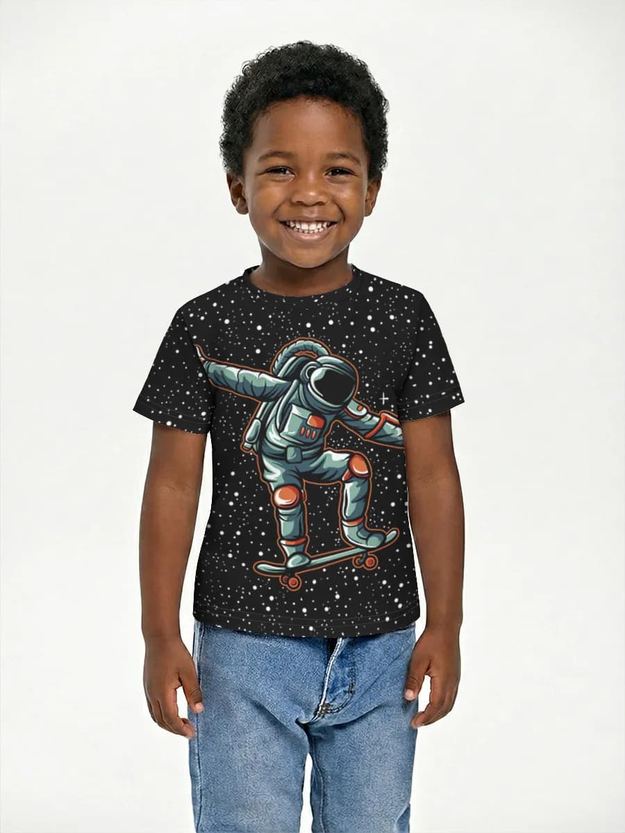 Children's cotton T-shirt (for boys. Copy)