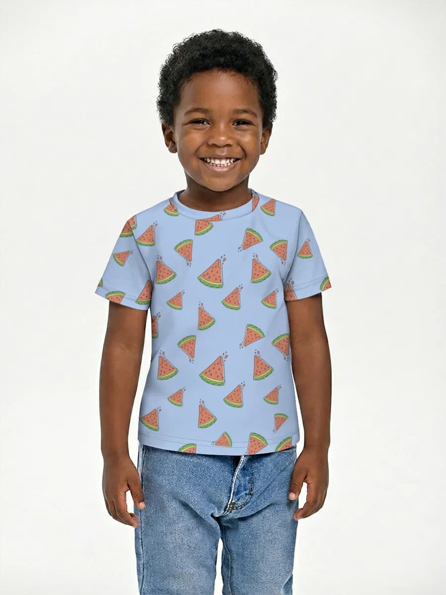 Children's cotton T-shirt (for boys. Copy)