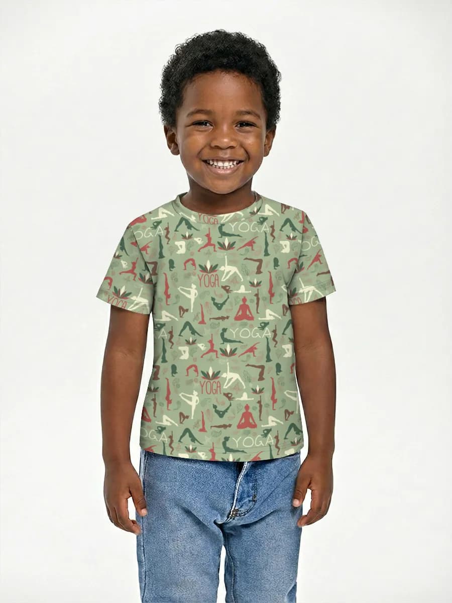 Children's cotton T-shirt (for boys. Copy)