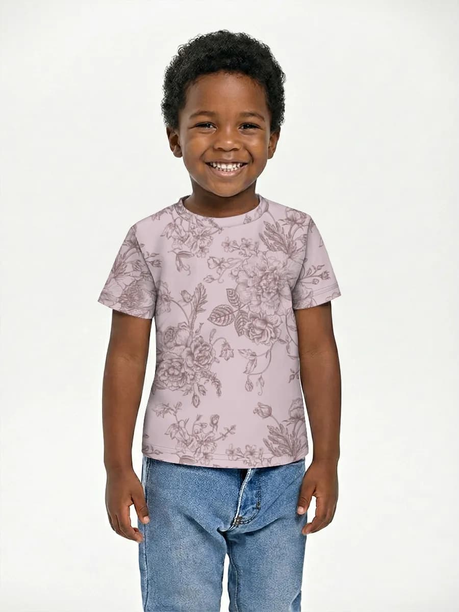 Children's cotton T-shirt (for boys. Copy)