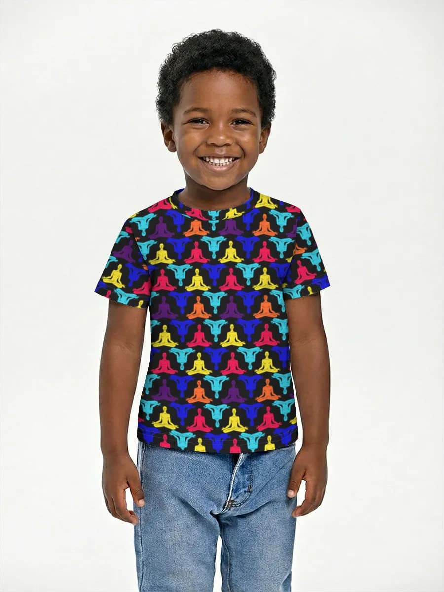 Children's cotton T-shirt (for boys. Copy)