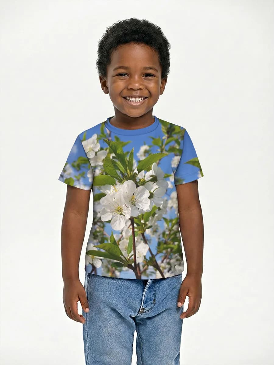 Children's cotton T-shirt (for boys. Copy)