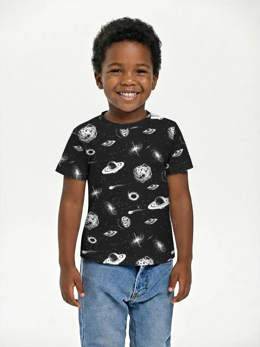 Children's cotton T-shirt (for boys. Copy)