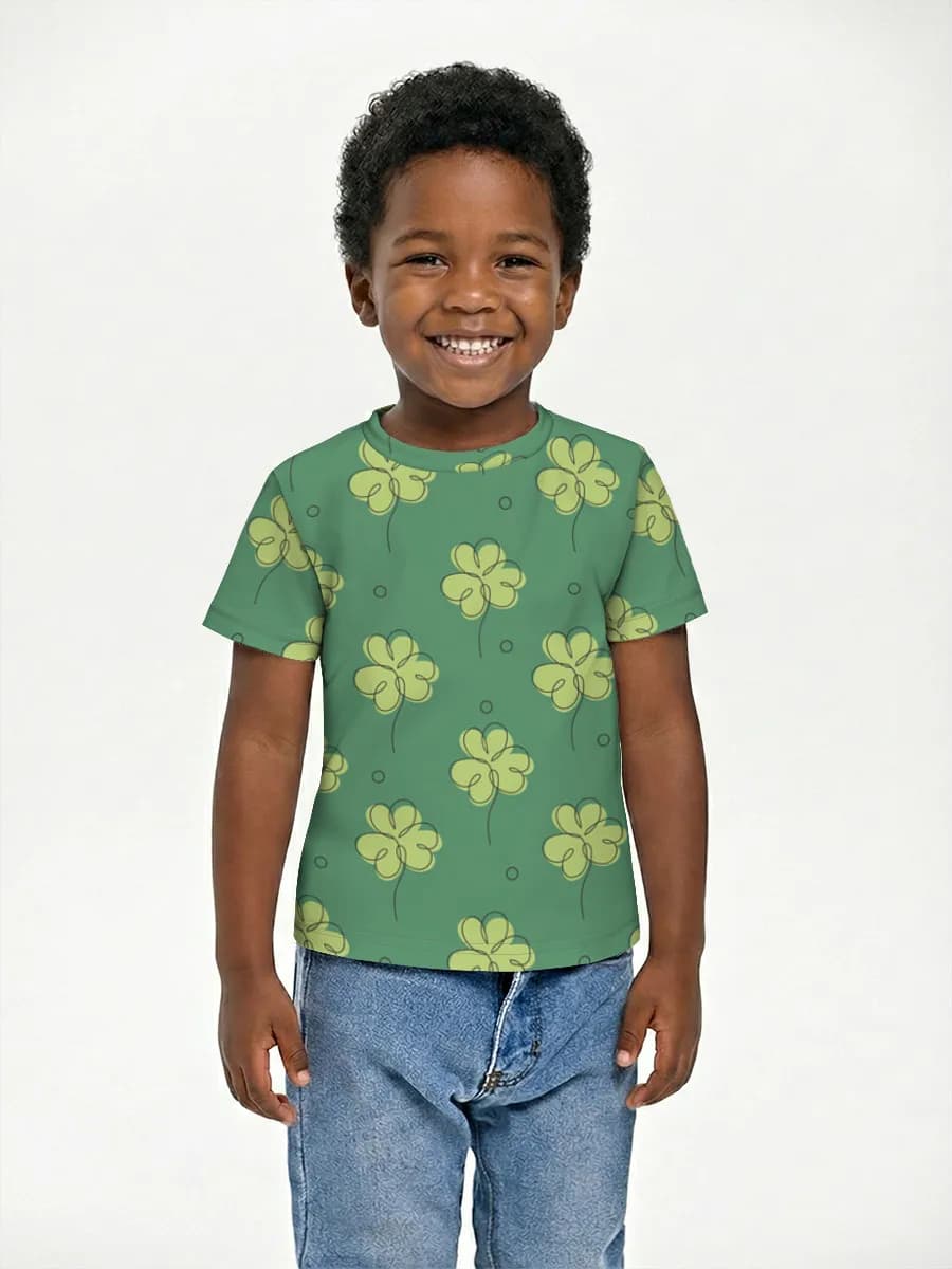Children's cotton T-shirt (for boys. Copy)