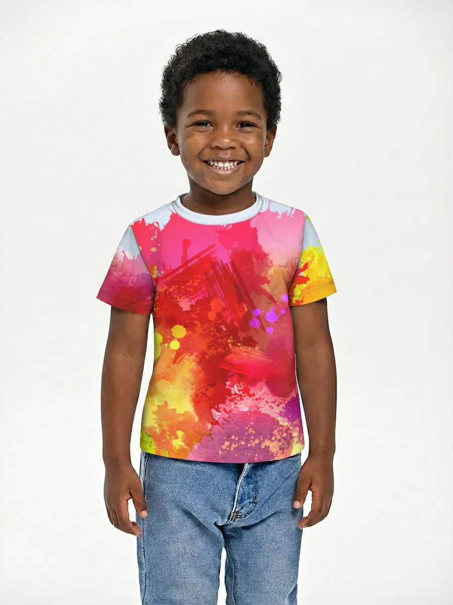 Children's cotton T-shirt (for boys. Copy)