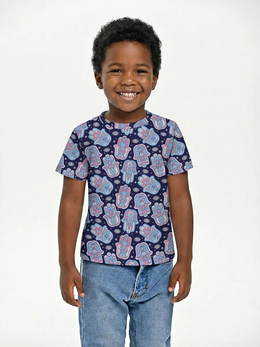 Children's cotton T-shirt (for boys. Copy)