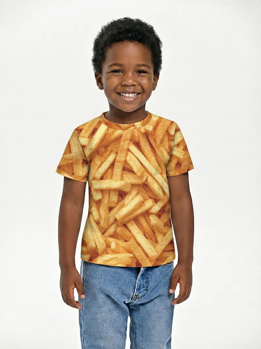 Children's cotton T-shirt (for boys. Copy)