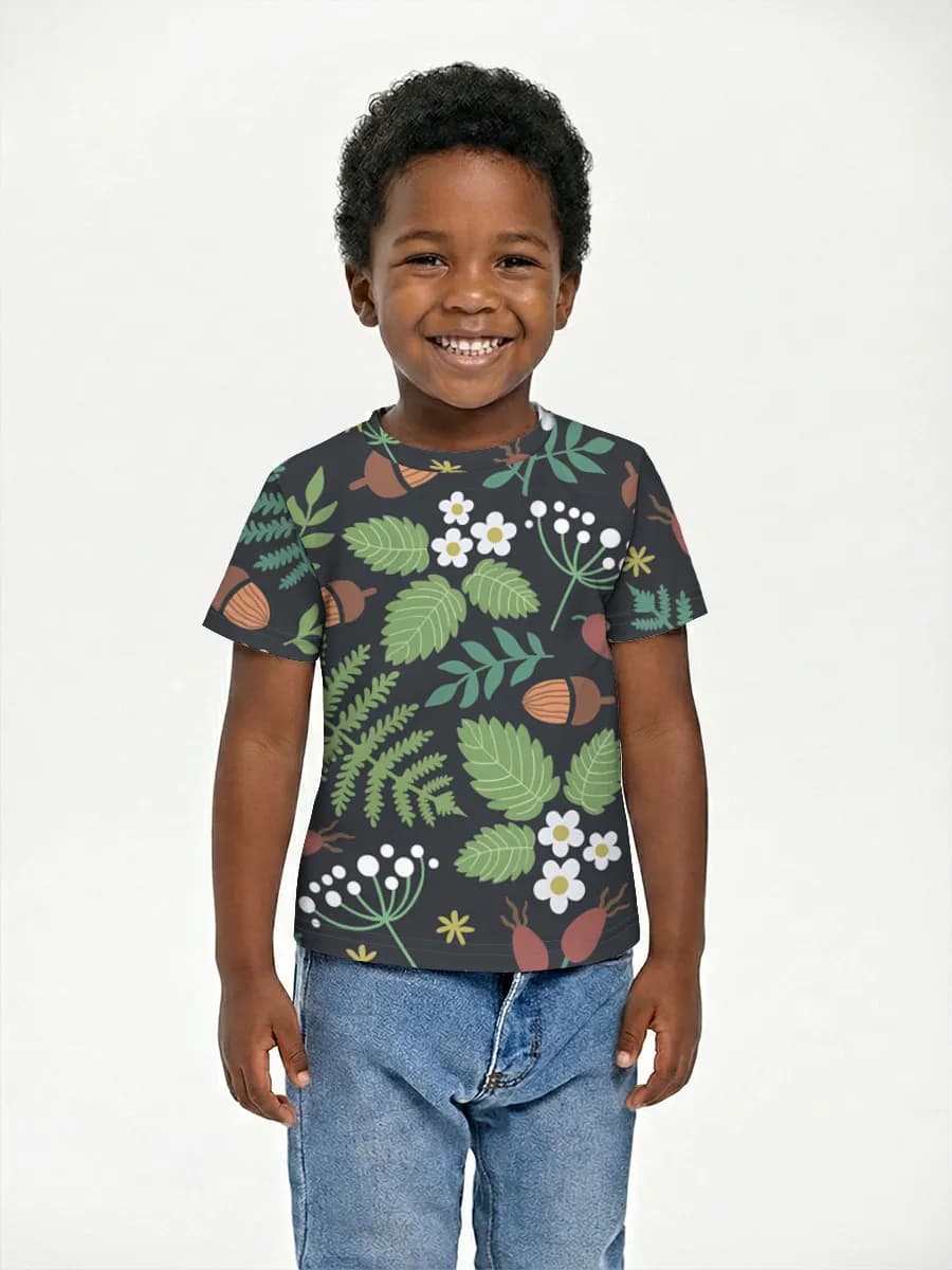 Children's cotton T-shirt (for boys. Copy)