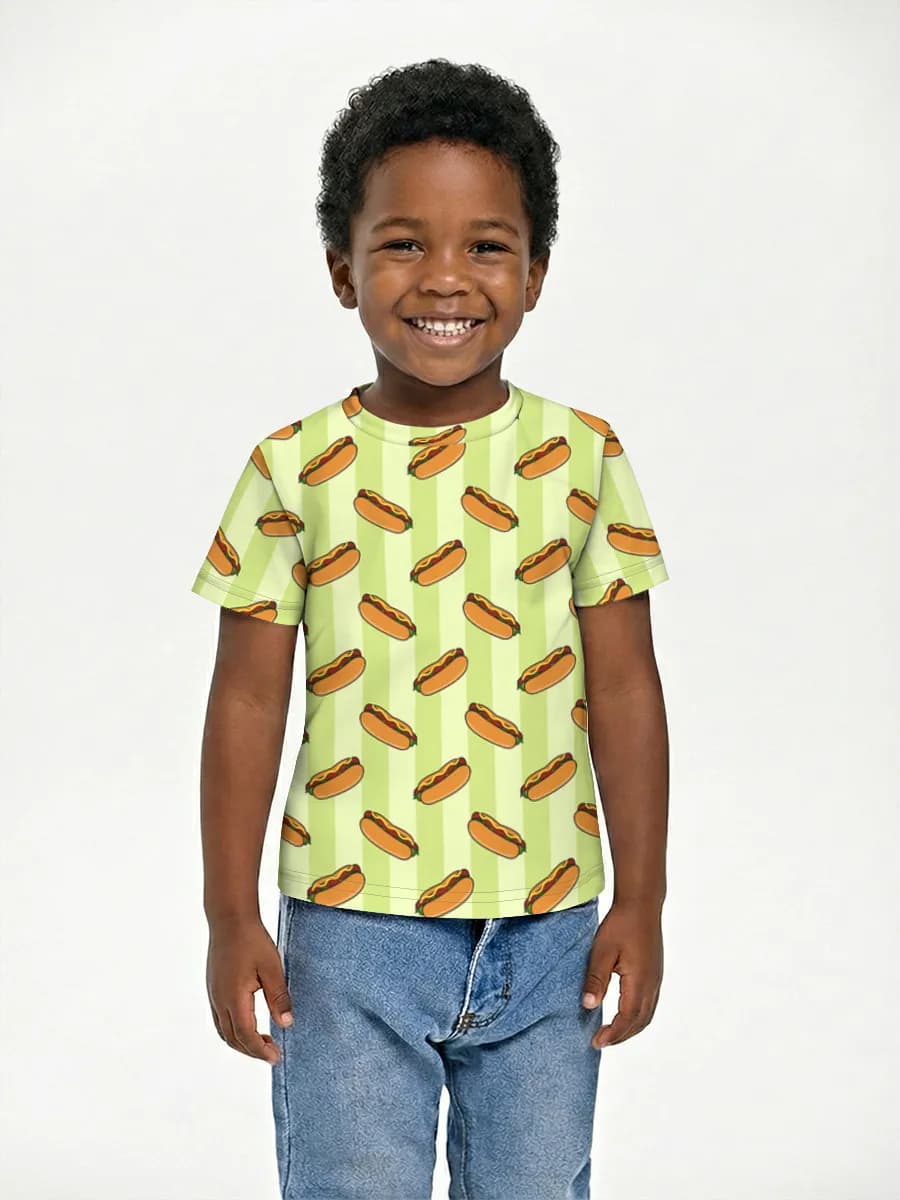Children's cotton T-shirt (for boys. Copy)