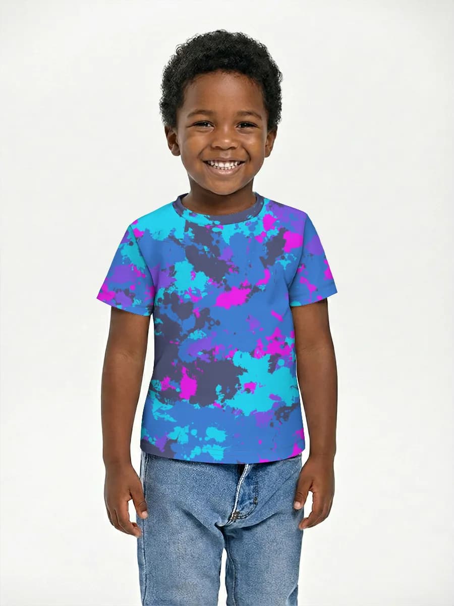 Children's cotton T-shirt (for boys. Copy)