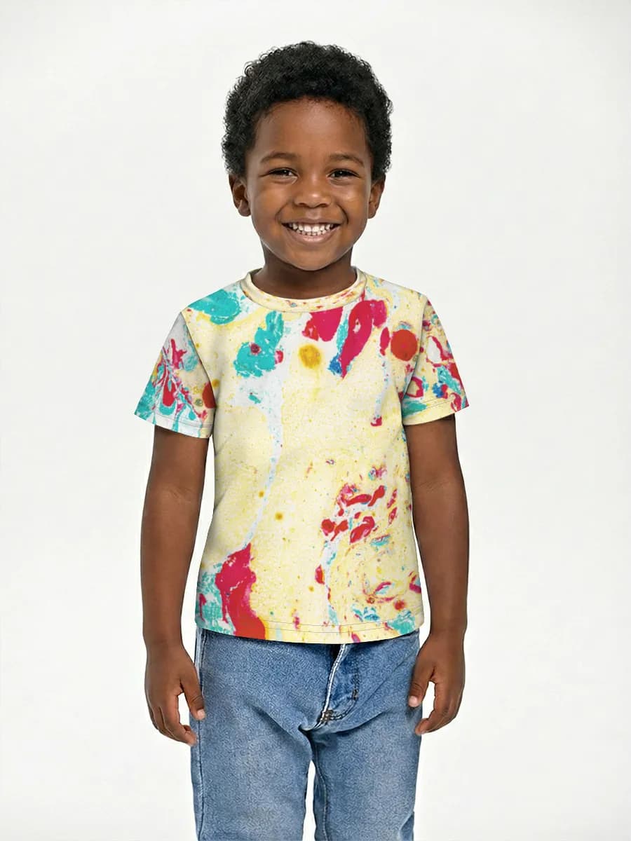 Children's cotton T-shirt (for boys. Copy)