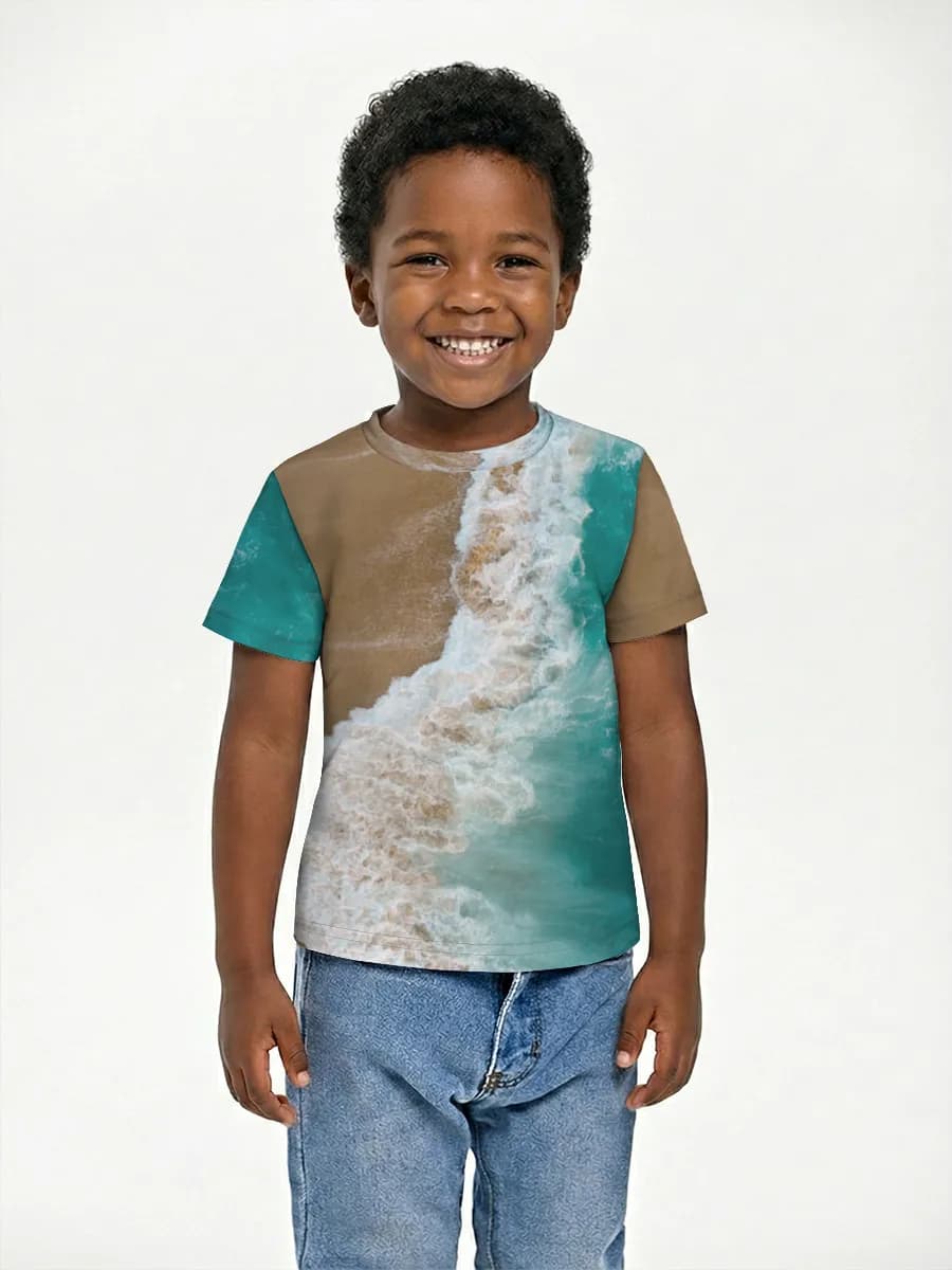 Children's cotton T-shirt (for boys. Copy)