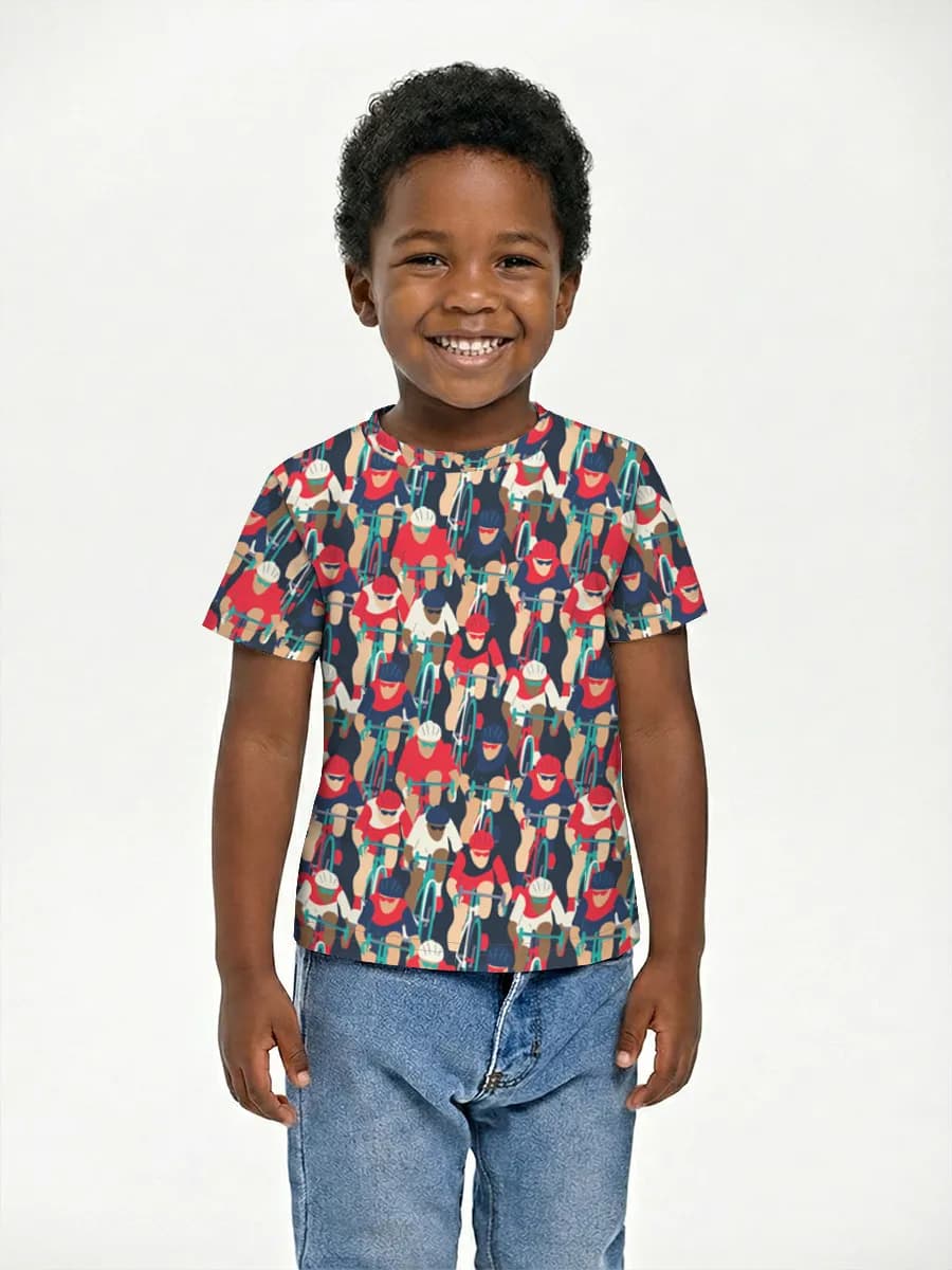 Children's cotton T-shirt (for boys. Copy)