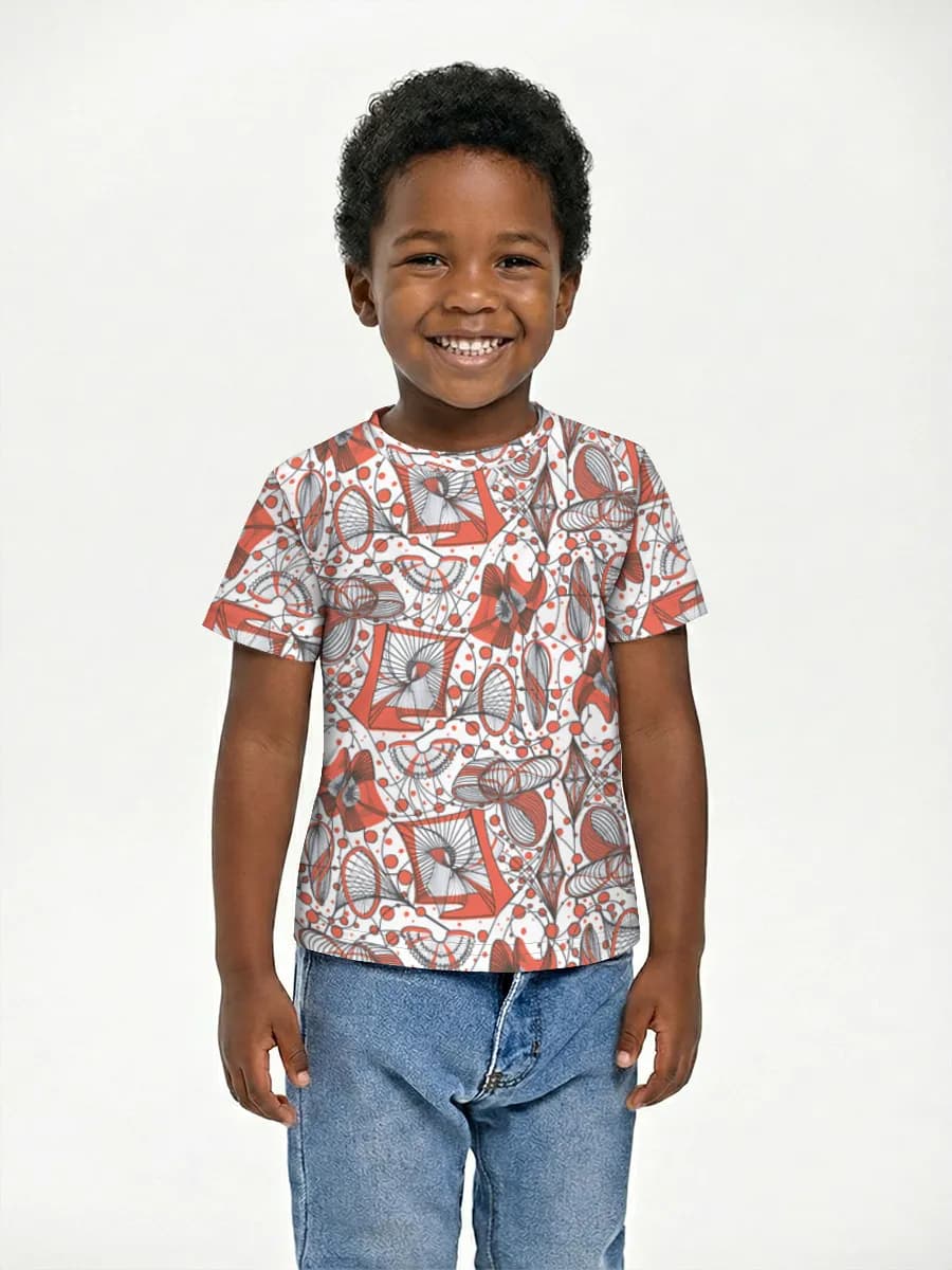 Children's cotton T-shirt (for boys. Copy)