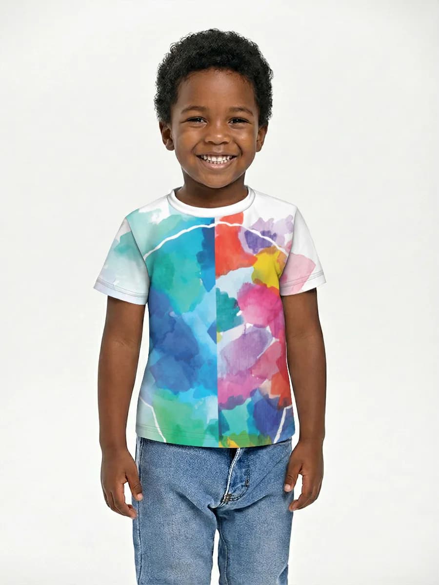 Children's cotton T-shirt (for boys. Copy)