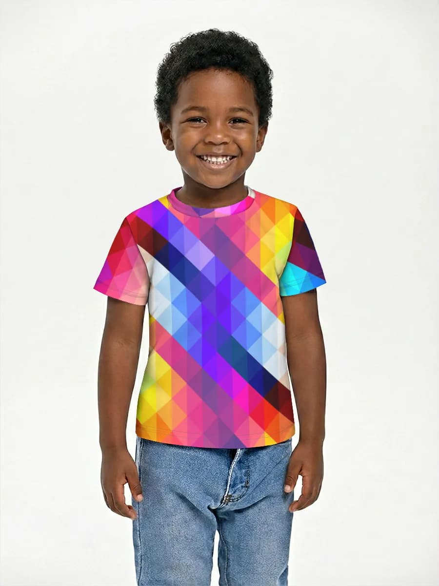 Children's cotton T-shirt (for boys. Copy)