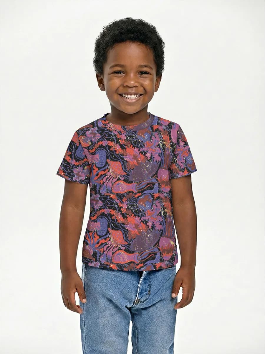Children's cotton T-shirt (for boys. Copy)