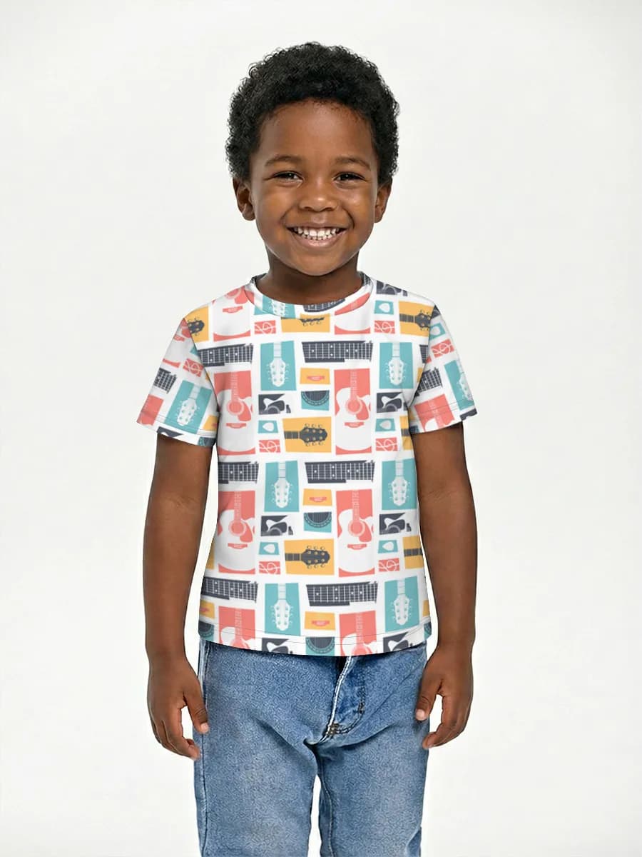 Children's cotton T-shirt (for boys. Copy)