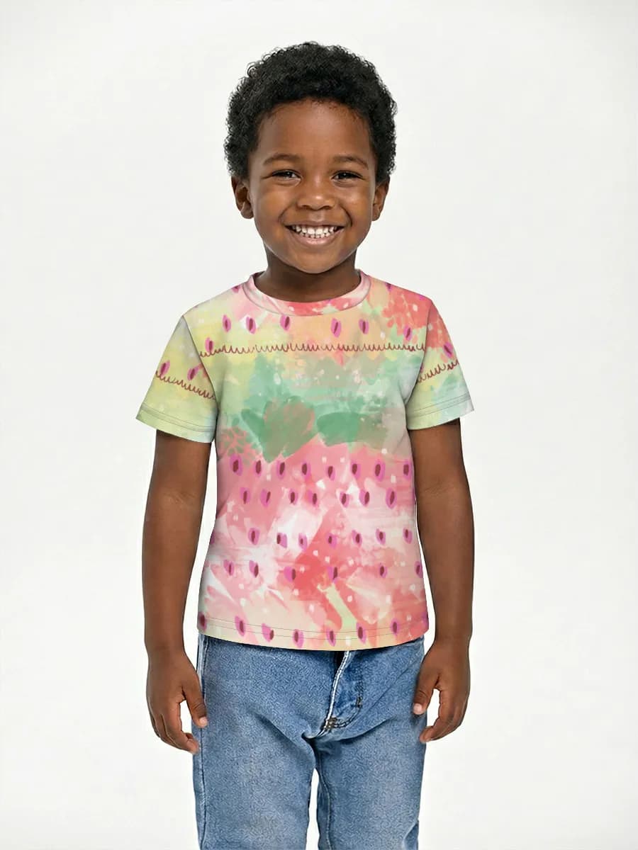 Children's cotton T-shirt (for boys. Copy)