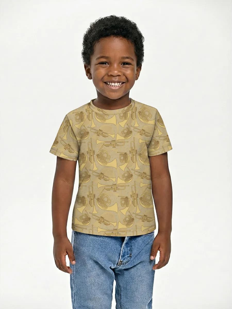 Children's cotton T-shirt (for boys. Copy)