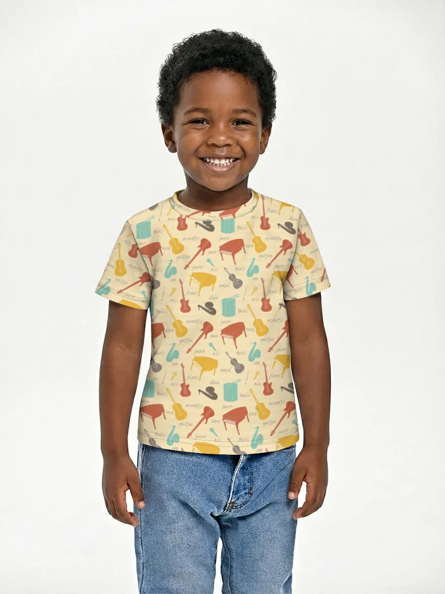 Children's cotton T-shirt (for boys. Copy)