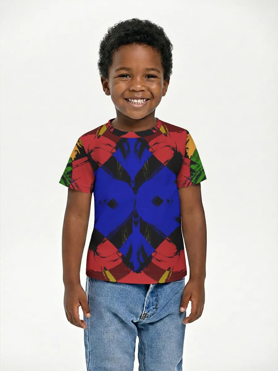 Children's cotton T-shirt (for boys. Copy)