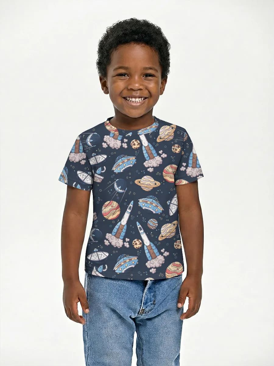 Children's cotton T-shirt (for boys. Copy)