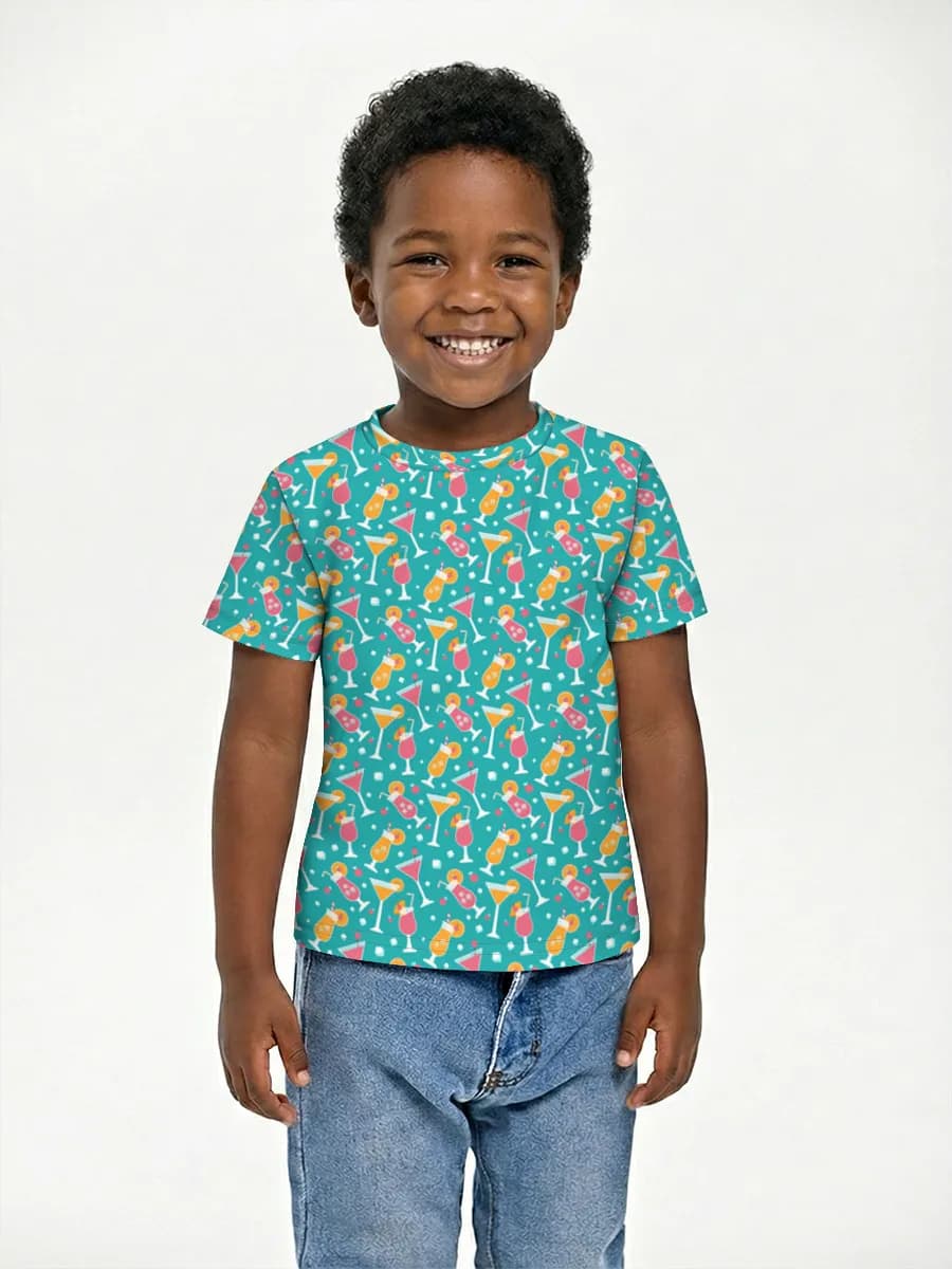 Children's cotton T-shirt (for boys. Copy)