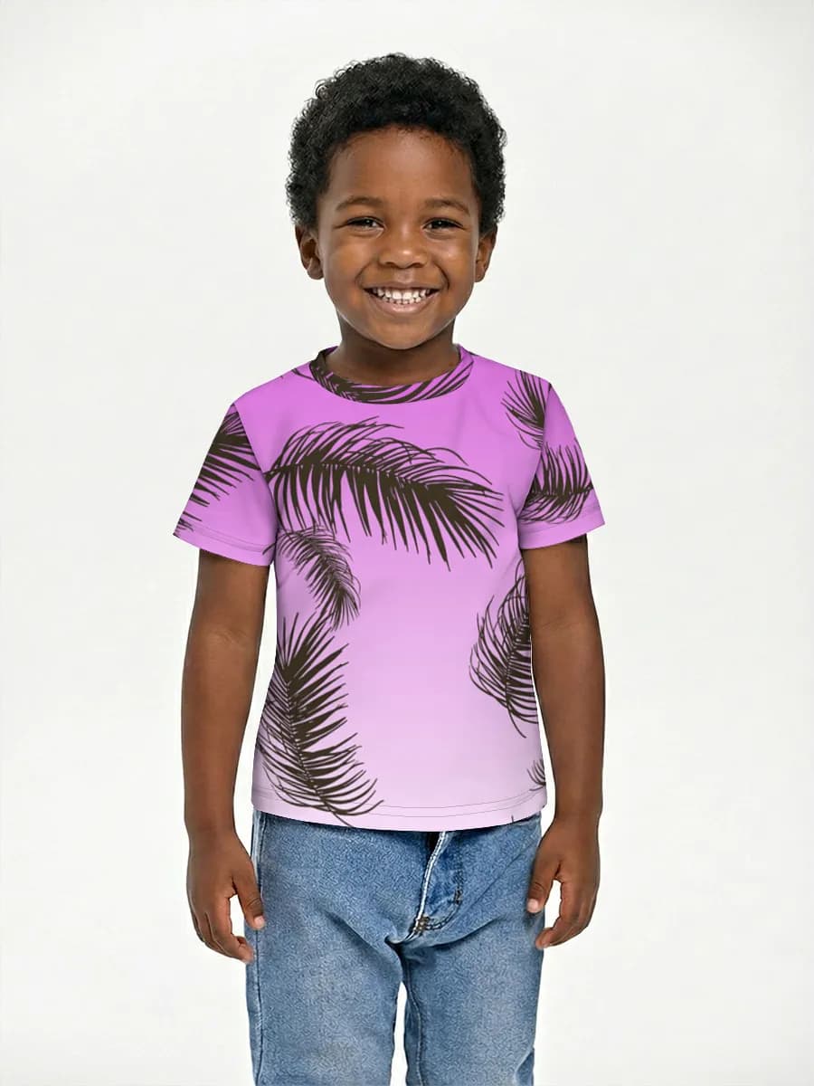 Children's cotton T-shirt (for boys. Copy)