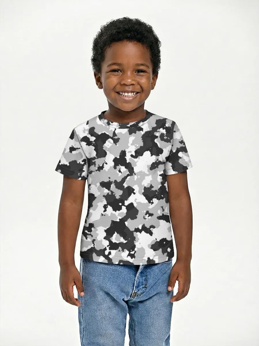 Monochrome Camo Texture