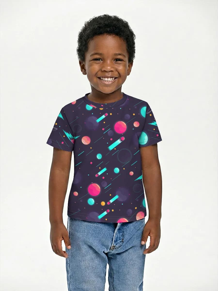 Children's cotton T-shirt (for boys. Copy)