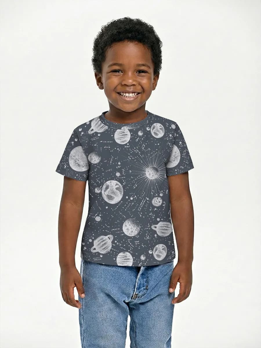 Children's cotton T-shirt (for boys. Copy)