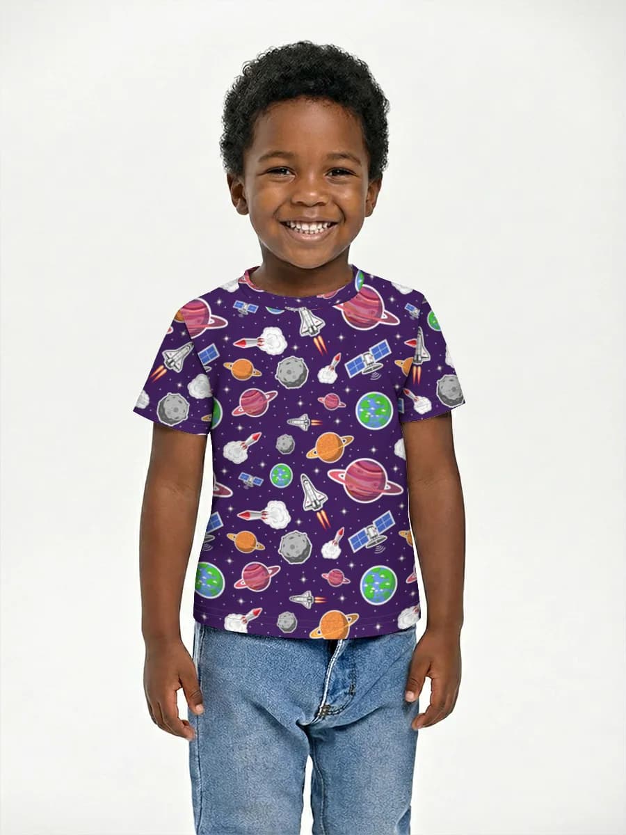 Children's cotton T-shirt (for boys. Copy)