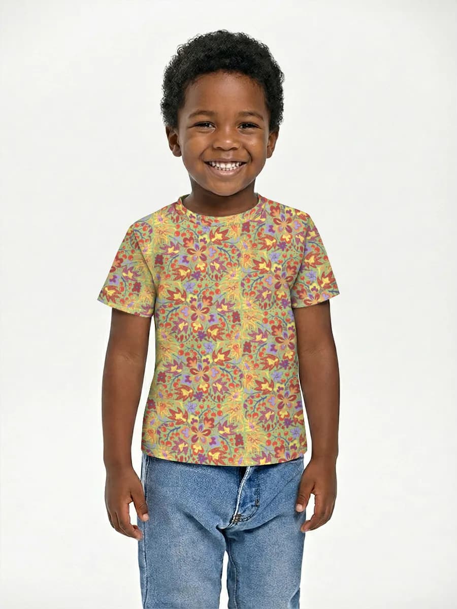 Children's cotton T-shirt (for boys. Copy)