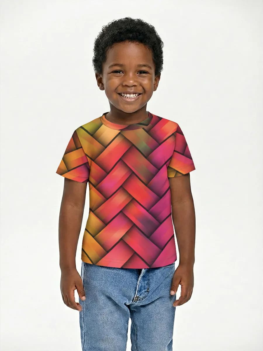 Children's cotton T-shirt (for boys. Copy)