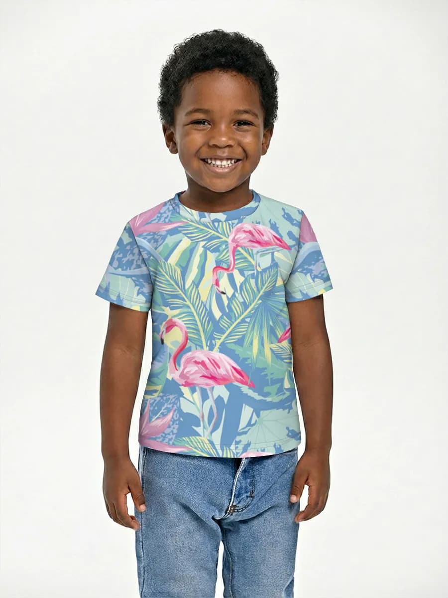 Children's cotton T-shirt (for boys. Copy)