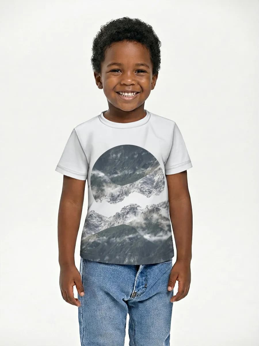 Children's cotton T-shirt (for boys. Copy)
