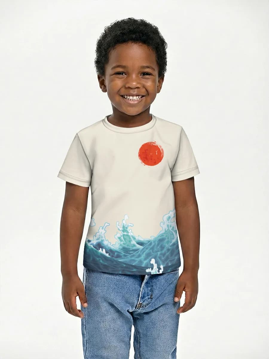 Children's cotton T-shirt (for boys. Copy)