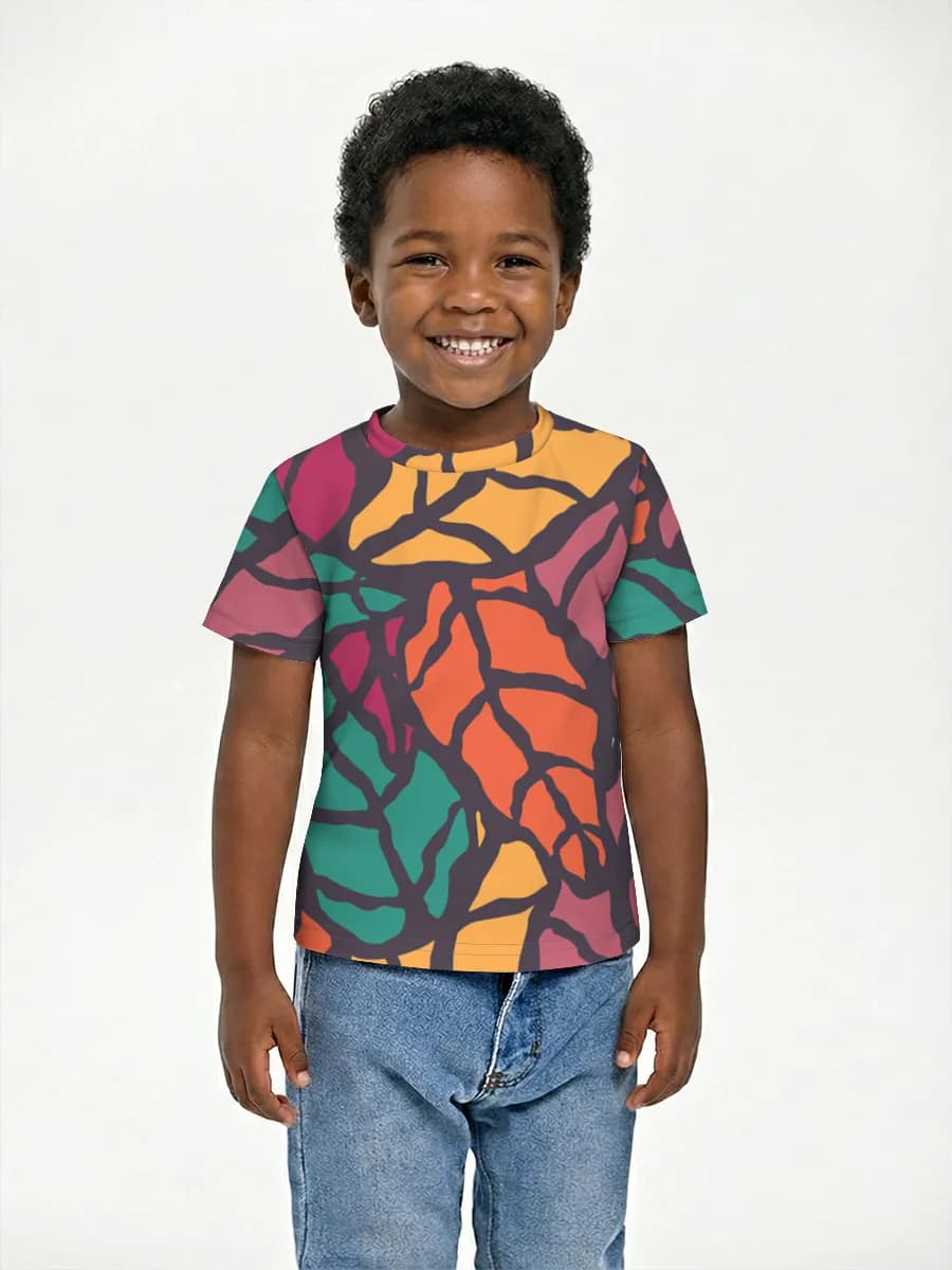 Children's cotton T-shirt (for boys. Copy)